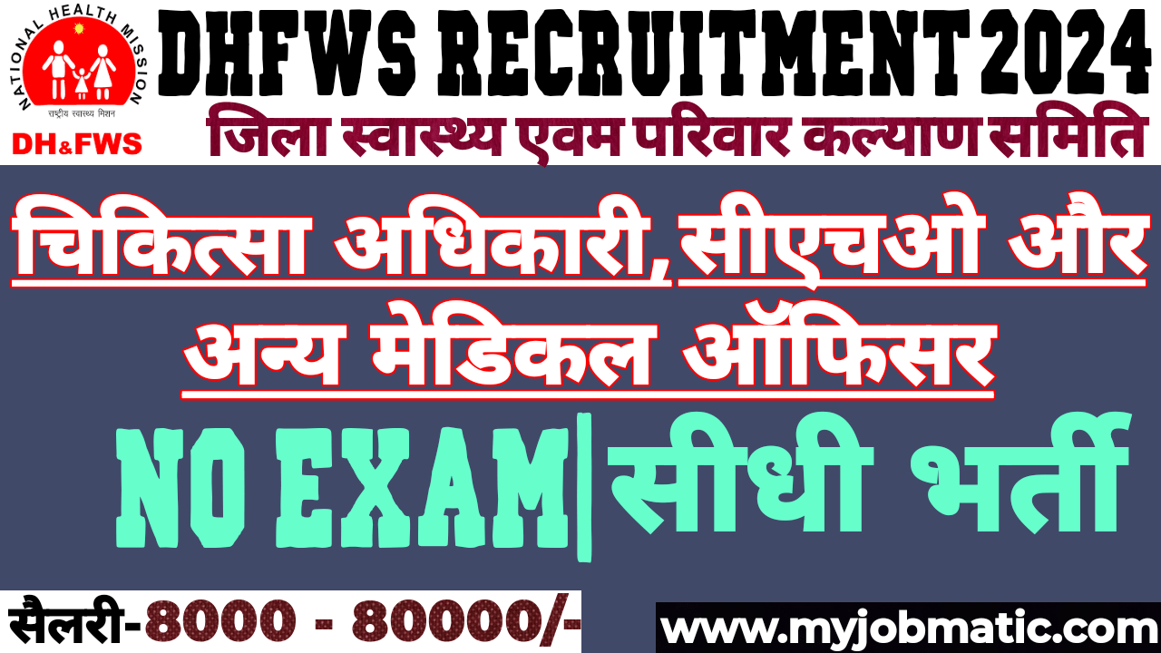 DHFWS Recruitment 2024