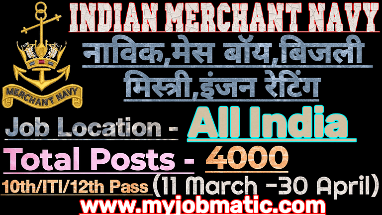 Indian Merchant Navy Vacancy 2024