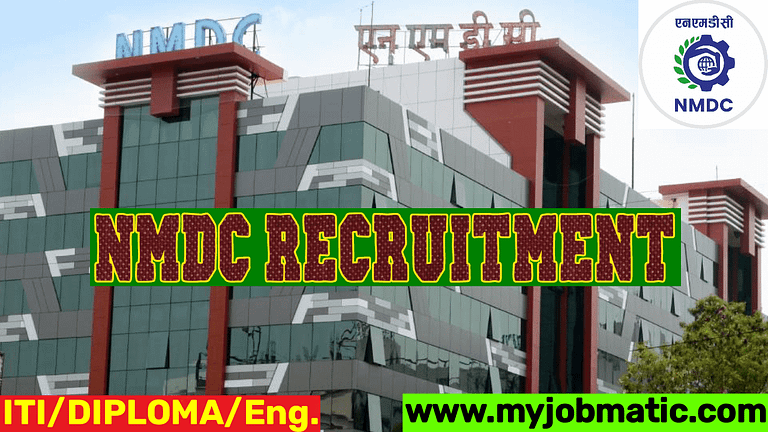 NMDC Recruitment 2024