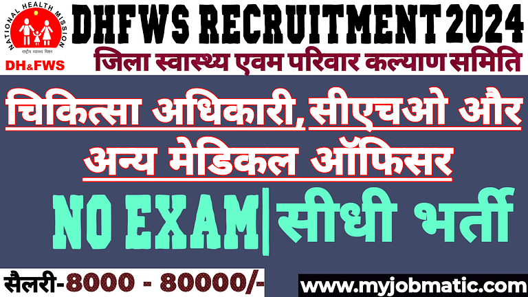 DHFWS Recruitment 2024