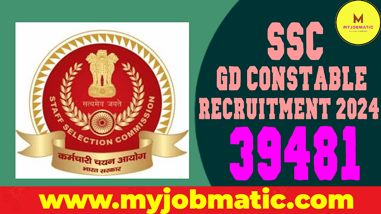 SSC GD Recruitment 2024